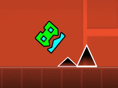 Jogo Jump de traço de geometria  online