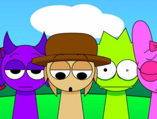 Jogo SPRUNKI Pyramixed - Animações acabadas  online