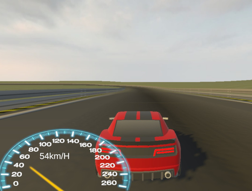Jogo Corda de corrida Red Car F8  online