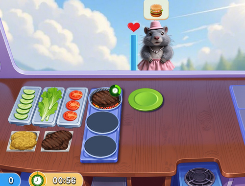 Jogo Marmot Diner Dash  online