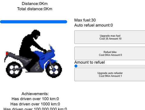 Jogo Motorbike Clicker  online