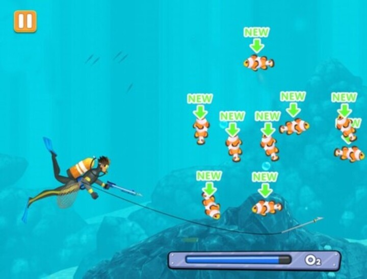 Jogo Caçador de peixes de peixe  online