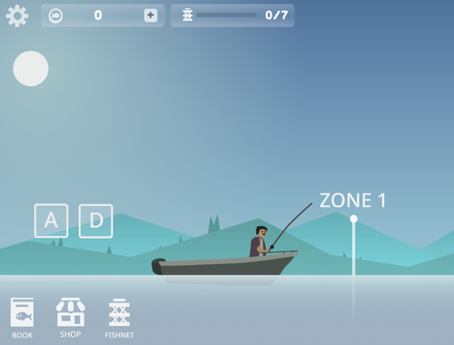 Jogo Simulador de pesca  online