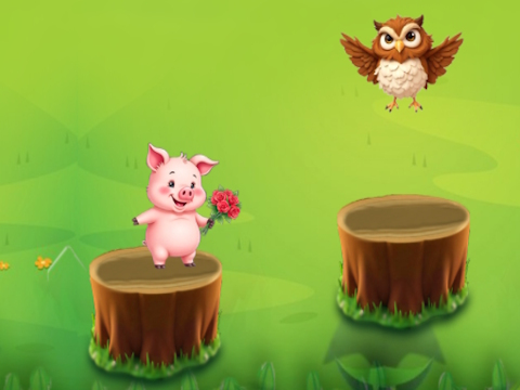 Jogo Piggys Forest Panic  online