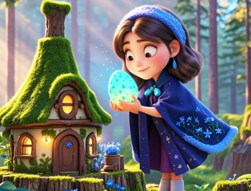 Jogo Encontre as diferenças: pequena bruxa  online