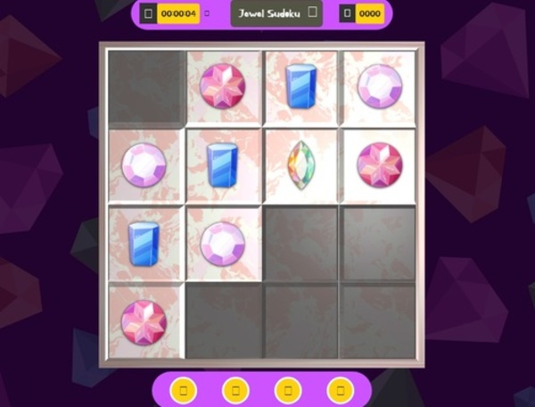Jogo 3D Jewel sudoku  online