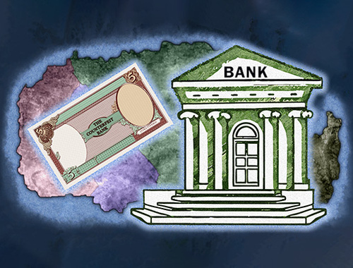 Jogo O banco falsificado  online