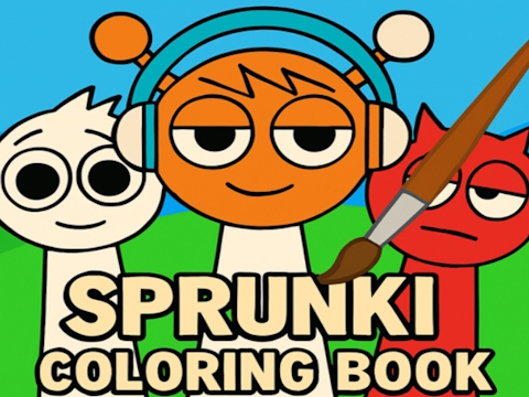 Jogo Livro para colorir Spunki  online