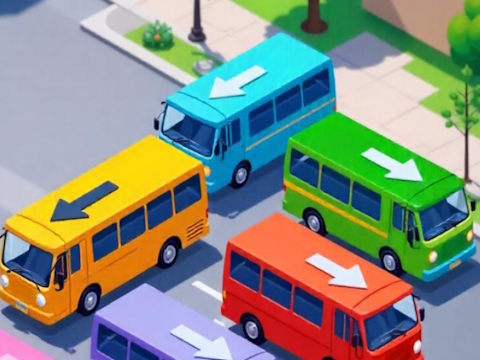 Jogo Estacionamento de congestionamento de carro de ônibus maluco  online