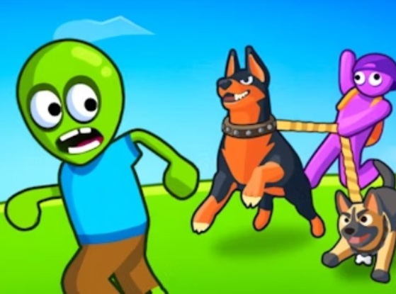 Jogo Cães vs alienígenas  online