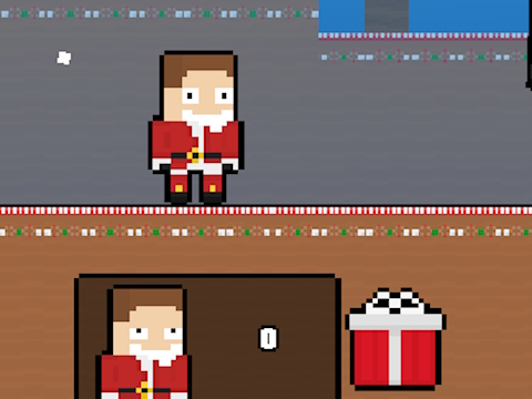 Jogo Player da caixa de presente Santa 2  online