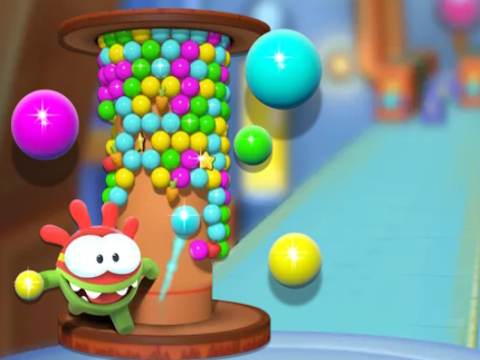 Jogo Om nom torre 3d  online