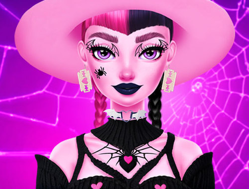 Jogo Maquiagem de Fantasia de Monsterela  online