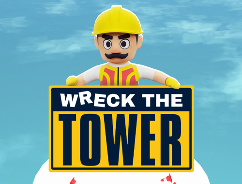 Jogo Destruir a torre  online