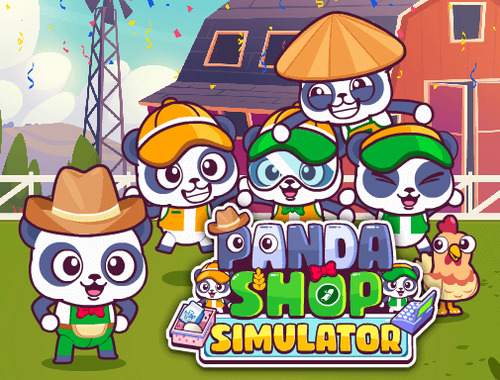 Jogo Simulador de lojas de panda  online