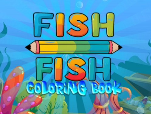 Jogo Livro para colorir de peixes  online
