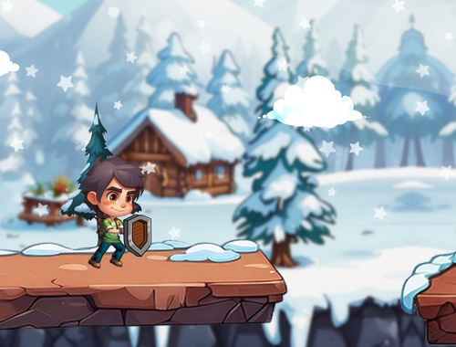 Jogo Aventura da geleira  online