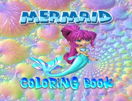 Jogo Livro para colorir de sereia  online