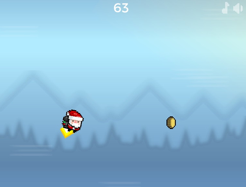 Jogo Papai Noel Dash 2  online