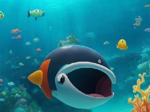 Jogo Escapar da gaiola de tubarão  online