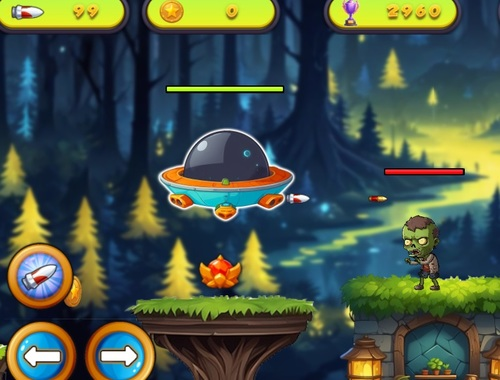 Jogo Atacantes de nebulosa  online