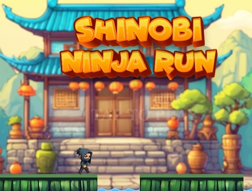 Jogo Shinobi Ninja Run  online