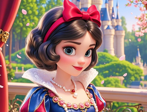 Jogo Encontre as diferenças: Branca de Neve  online