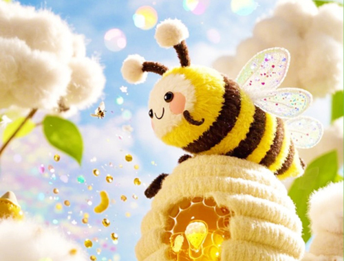 Jogo Encontre as diferenças: Little Bee's Adventure  online
