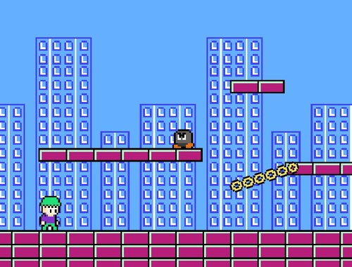 Jogo Aventura de menino roxo  online