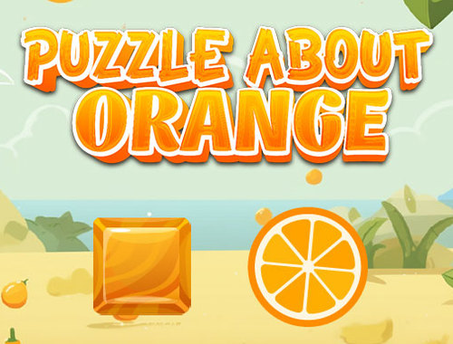 Jogo Enigma sobre laranja  online