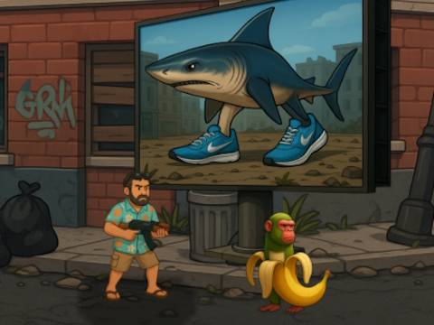 Jogo Caçador italiano de Brainrot  online