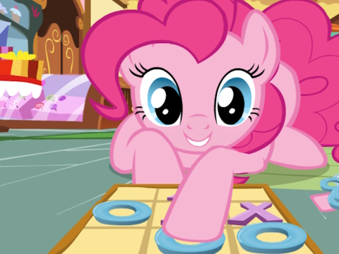 Jogo Toe tac rosa  online