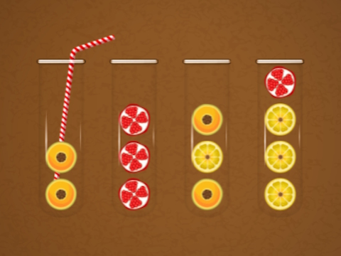 Jogo Classificando frutas  online