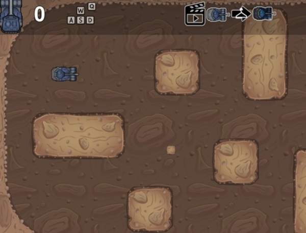Jogo 2 Player Tanks of War  online