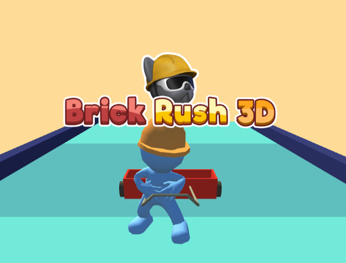 Jogo Brick Rush 3D  online