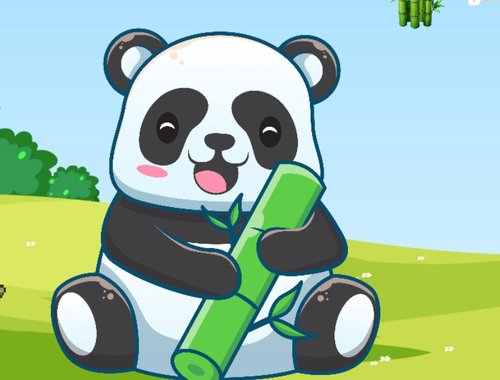 Jogo Toque em Panda!  online