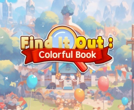 Jogo Descubra o livro colorido  online