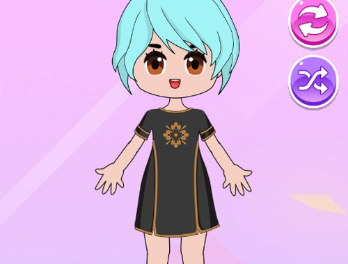 Jogo Vestido de boneca de estrela ao vivo  online