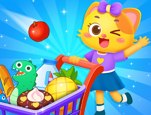 Jogo Compras de supermercado para crianças  online
