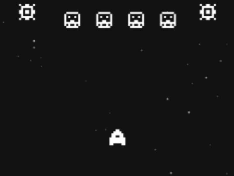 Jogo Space Aliens 1977  online