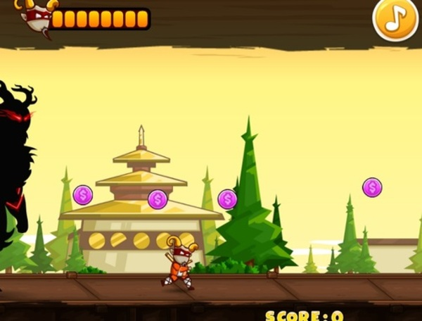 Jogo Warrior Run  online