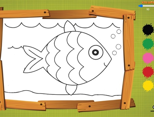 Jogo Jogo de cores infantis  online