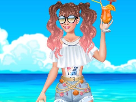 Jogo Summer Beach Girlz  online