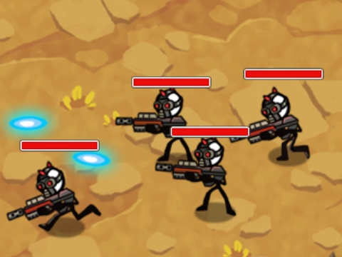 Jogo Guerra do Stickman  online