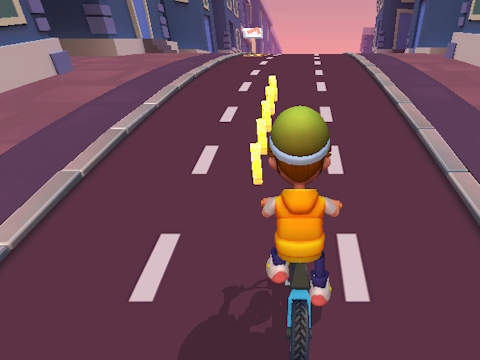Jogo Jogo de corrida de papel garoto  online