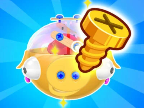 Jogo Parafuso mestre 3d: quebra -cabeça de pino  online