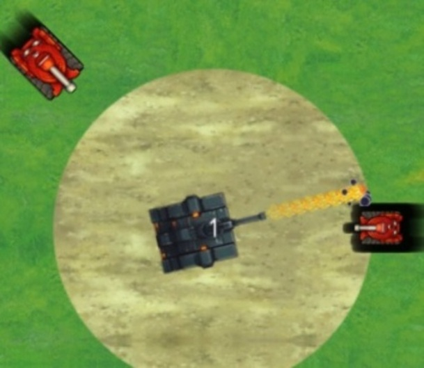 Jogo Batalha de atirar  online