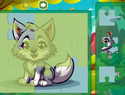 Jogo Puzzle de Animal Explorer  online