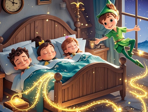 Jogo Encontre as diferenças: Peter Pan  online