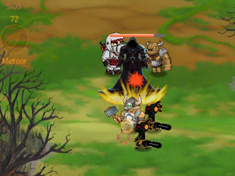 Jogo Sobrevivente Mesclar RPG inativo  online